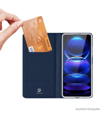Dux Ducis Preklopni ovitek za Redmi Note 13 Pro 5G moder