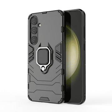 LENUO Ovitek Armor za Samsung Galaxy S24+, crni