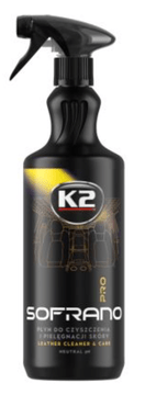 K2 Sofrano Pro Leather&amp;Care pjena za čišćenje i njegu kože, 1 l