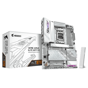 Gigabyte X870E AORUS ELITE WIFI7 LED, DDR5, SATA3, USB4, DP, 2.5GbE, WiFi 7, AM5 ATX