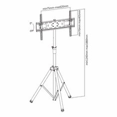 S-box Podni fiksni stalak FST-846