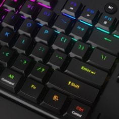 Redragon Horus Pro K618 tipkovnica, RGB, USB-C, Bluetooth, črna