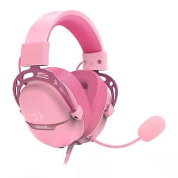 Redragon Aurora H376PP žičane slušalice, ružičaste