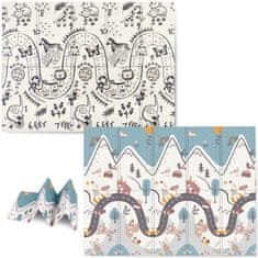 Nukido Sklopiva edukativna pjenasta podloga 200 x 150 x 1 cm NK-341