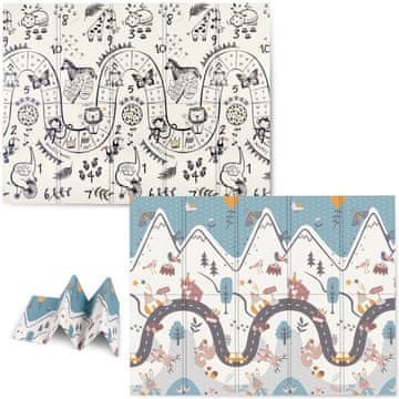 Nukido Sklopiva edukativna pjenasta podloga 200 x 150 x 1 cm NK-341