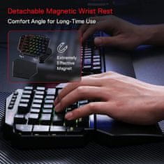 Redragon Diti Elite K585 tipkovnica za igranje jednom rukom, RGB