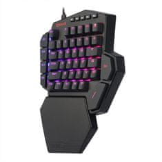 Redragon Diti Elite K585 tipkovnica za igranje jednom rukom, RGB