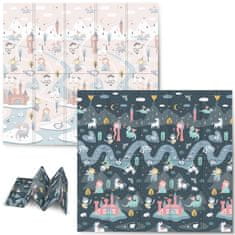 Nukido Sklopiva edukativna pjenasta podloga 200 x 180 x 1 cm NK-340