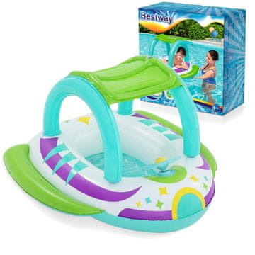 Bestway Ponton za kupanje s krovom 107 x 112 cm 34149