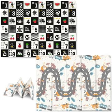 Nukido Sklopiva edukativna pjenasta podloga 200 x 150 x 1 cm NK-341