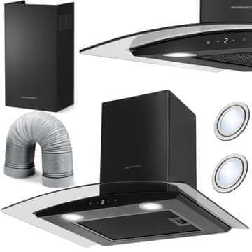 Berdsen BT-216 Crna kuhinjska napa 60 cm