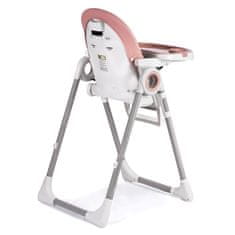 Nukido Belo ružičasta dječja hranilica sa stolom