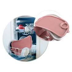 Nukido Belo ružičasta dječja hranilica sa stolom