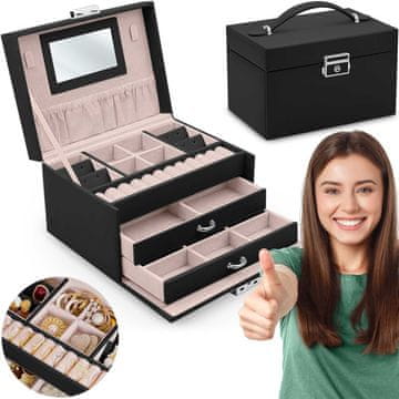 Massido MS-700 kutija za nakit - crna