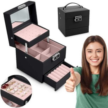 Massido Kutija za nakit MS-703 - crna