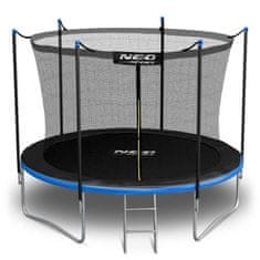 Neo-Sport Vrtni trampolin 6 stopa/183 cm s unutarnjom mrežom i ljestvama
