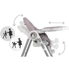 Nukido Belo dječja hranilica sa stolom, boja vrijeska