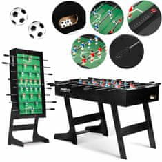 Neo-Sport Neosport stolni nogomet 121 x 61 x 80 cm NS-803 crni