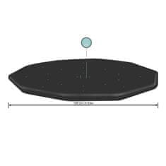 Bestway Navlaka za bazen s okvirom 58249 od 488 cm