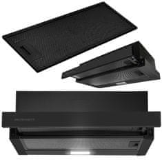 Berdsen Teleskopska kuhinjska napa 50cm crna BT-238