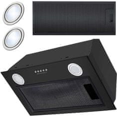 Berdsen Kuhinjska napa za ispod ormarića 60 cm crna BE-50