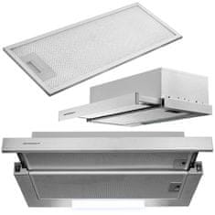 Berdsen Teleskopska kuhinjska napa BE-60-LW 60 cm INOX