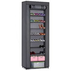 Massido tekstilni ormarić za cipele - grafit