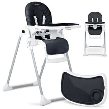 Ricokids Ricokids Tulo stolica za hranjenje crna