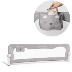 Nukido Zaštitna ograda za krevet 180 x 42 x 35 cm siva