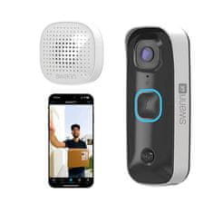 Swann Buddy pametno video zvono 4K, bežično
