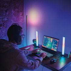 Ksix Lightbars SmartLED, 5W, 35 lumena, daljinski upravljač, RGBIC, WiFi