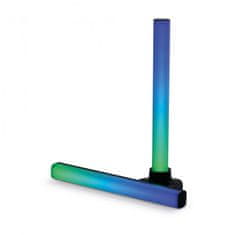 Ksix Lightbars SmartLED, 5W, 35 lumena, daljinski upravljač, RGBIC, WiFi