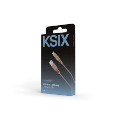 Ksix Lightning kabel, 1.0m, Eco friendly
