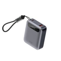 Ksix Prijenosna baterija 10000 mAh, 22.5W ultra brzo punjenje, USB-C + USB-A