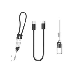 Ksix Prijenosna baterija 10000 mAh, 22.5W ultra brzo punjenje, USB-C + USB-A