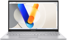 Prijenosno računalo Vivobook X1504VA-BQ3010W, Core 5 120U, 16 GB, 512 GB, W11H (90NB13Y2-M01FX0)