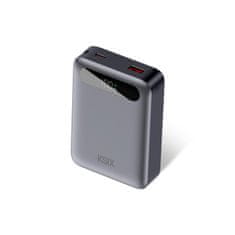 Ksix Prijenosna baterija 20000 mAh, 22.5W ultra brzo punjenje, USB-C + USB-A