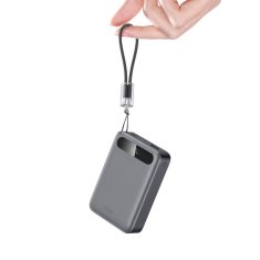 Ksix Prijenosna baterija 20000 mAh, 22.5W ultra brzo punjenje, USB-C + USB-A