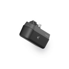 Ksix Prijenosna baterija 4.800 mAh USB-C džepna, 10 W, USB-A na USB-C kabel