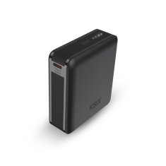 Ksix Prijenosna baterija za punjenje 10000 mAh, Nano, 22.5 W, USB-C + USB-A