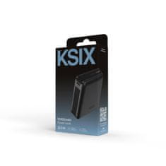 Ksix Prijenosna baterija za punjenje 10000 mAh, Nano, 22.5 W, USB-C + USB-A