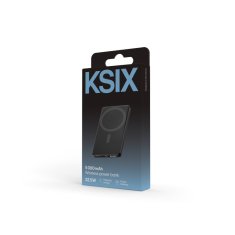 Ksix Prijenosna baterija za punjenje 5000 mAh, magnetsko punjenje, PD 20W, USBC
