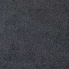 Vidaxl Zavjese za zamračivanje 2 pcs Tamno siva 140 x 260 cm Baršun