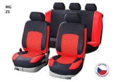 Autopotahy Perfetto HL MG ZS černá/červená