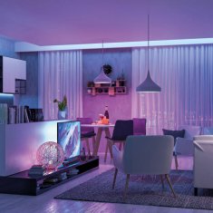 Ksix Smart LED traka 5 metara, mogućnost rezanja, 900 lumena, RGB + CCT boje