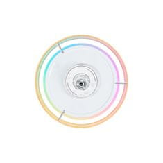 Ksix SmartLED Bohemia stropna svjetiljka, Rattan dizajn, 3W zvučnik,RGBIC + CCT