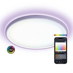Ksix SmartLED DUO stropna svjetiljka, 42 cm, 24 W, 2.450 lumena, RGB-CCT, WiFi