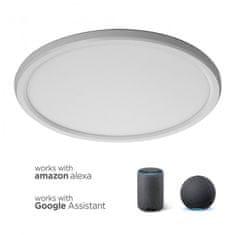 Ksix SmartLED DUO stropna svjetiljka, 42 cm, 24 W, 2.450 lumena, RGB-CCT, WiFi