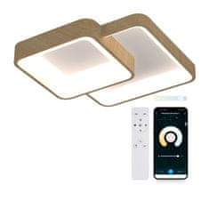 Ksix SmartLED Phenomena stropna svjetiljka, CCT, 45 cm, 5.850 lm, 45 W, Tuya