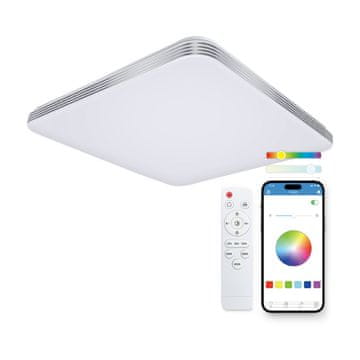 Ksix SmartLED Twilight stropna svjetiljka, RGBIC + CCT, 47,5 cm, 7.700 lm, 70 W